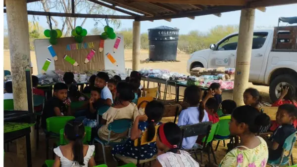 El camino que unió a nuestros Voluntarios de Corazón con la comunidad Wayuu